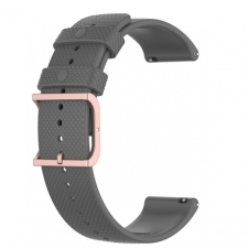 BSTRAP Xiaomi Haylou Solar LS05 Silicone Rain szíj, dark gray okosóra kellék