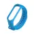 BSTRAP Xiaomi Mi Band 3/4 Silicone szíj, Ocean Blue