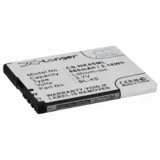  BT-N3650 Akkumulátor 850 mAh mobiltelefon akkumulátor