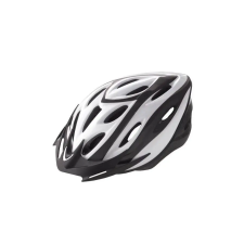 BTA Rider unisex bukósisak, L-es (58-61 cm), fehér-fekete kerékpáros sisak
