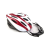 BTA Rider unisex bukósisak, L-es (58-61 cm), fehér-piros