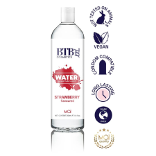 BTB WATER BASED FLAVORED STRAWBERRY LUBRICANT 250ML síkosító