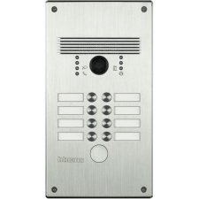  BTICINO 308002 Monobloc vandálbiztos nyomógomb panel Aluminium (8 calls) kaputelefon