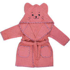 BUBABA köntös- Pink kitty 110/116 babaápolási kellék