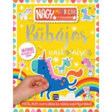  Bűbájos unikornisok - Nagy matricák a kis kezekbe gyermek- és ifjúsági könyv