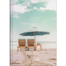  Buchkalender Mod. 796 2027 Sunbeds, A5, Papier (Naptár/Határidőnapló) naptár, kalendárium