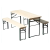 BUCIN MOB gyerek kerti szett 110 cm x 40 cm natúr FSC®