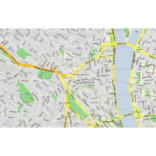  Budapest 2-12. kerület falitérképek 93 x 66 cm térkép