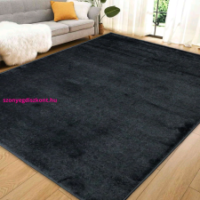 Budapest Carpet Bolti 7. Den Side egyszínű antracit 60x220cm modern szőnyeg lakástextília