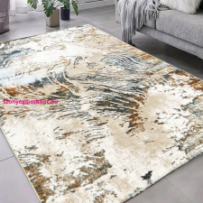 Budapest Carpet Den Athén 7912 Szürke-Arany 80x250cm Modern szőnyeg lakástextília