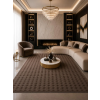 Budapest Carpet Den. Bubble Barna 120 x 170cm modern 3D szőnyeg