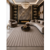 Budapest Carpet Den. Bubble Sötétbézs 160 x 230cm modern 3D szőnyeg