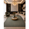 Budapest Carpet Den. Bubble Zöld 80szett=80x250+2dbx80x150cm modern 3D szőnyeg