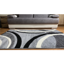 Budapest Carpet Den Charis szürke 8241 200x290cm szőnyeg lakástextília