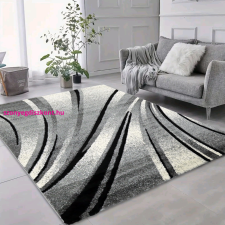 Budapest Carpet Den Charis szürke 8535 80x150cm szőnyeg lakástextília
