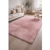 Budapest Carpet Den. Furlux rózsaszín 80 x 150cm egyszínű extra puha shaggy szőnyeg