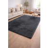 Budapest Carpet Den. Furlux sötétszürke 120 x 170cm egyszínű extra puha shaggy szőnyeg
