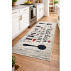 Budapest Carpet Den. Kavino 7280-2 80 x 150cm Krém konyhai szőnyeg