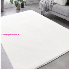 Budapest Carpet Den Olívia fehér Puha Szőnyeg 80x250cm-hátul gumis lakástextília