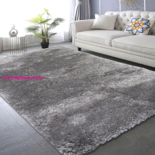 Budapest Carpet Den Scott szürke 120x170cm-hátul gumis szőnyeg lakástextília
