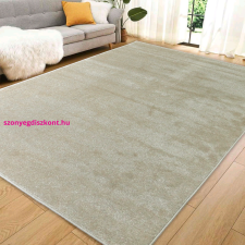 Budapest Carpet Den Side egyszínű krém 120x170cm modern szőnyeg lakástextília