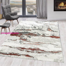 Budapest Carpet Den. Sunset 8435 Fehér-Pink 80x150cm modern szőnyeg lakástextília