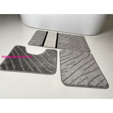 Budapest Carpet Fürdőszobai szőnyeg 3 részes - DEN szürke görög lakástextília