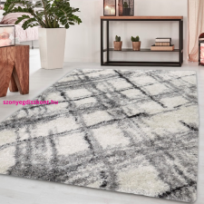 Budapest Carpet HOSSZÚ SZÁLÚ SHAGGY, Den CAREN 555 Szürke 200x290cm szőnyeg lakástextília