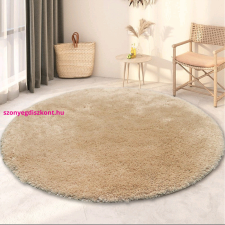 Budapest Carpet Kör Den Scott bézs 100cm hátul gumis szőnyeg lakástextília