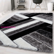 Budapest Carpet LUXUS SHAGGY SHAGGY SZŐNYEG, Den Elvira 1145 szürke 200x290cm lakástextília