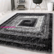 Budapest Carpet LUXUS SHAGGY SHAGGY SZŐNYEG, Den Elvira 5722 szürke 200x290cm lakástextília