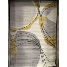Budapest Carpet Mintás Milano 5868 sárga 120x170cm modern szőnyeg lakástextília