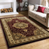 Budapest Carpet TOP! Den. Elit 83 bordó 60x220cm szőnyeg