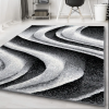 Budapest Carpet TOP! Den. Nora 6031 Szürke 80x250cm Modern szőnyeg
