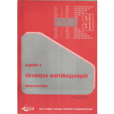 Budapest Segédlet a törvényes mértékegységek bevezetéséhez - Gabriel Győző antikvárium - használt könyv