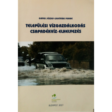 Budapest Települési vízgazdálkodás, csapadékvíz-elhelyezés antikvárium - használt könyv
