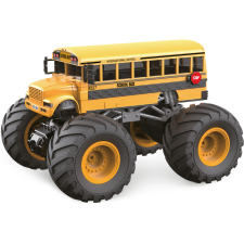 Buddy Toys BIG FOOT távirányítós busz - Sárga autópálya és játékautó