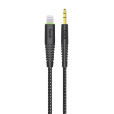Budi Lightning - AUX jack kábel fekete (150LXA) (150LXA) kábel és adapter