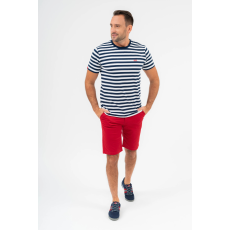 BUDMIL Bermuda nadrág Férfi XXXL sötét piros