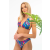 BUDMIL Bikini alsó Női L s.kék-színes 20870045-002251-0499