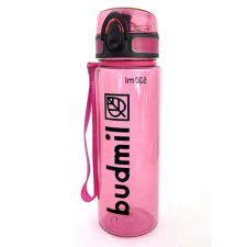 Budmil BPA-mentes műanyag kulacs - 500 ml - rózsaszín kulacs, kulacstartó