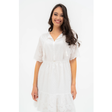 BUDMIL derékban húzott nyári Ruha Női M fehér 20660018-001251-0399 női ruha