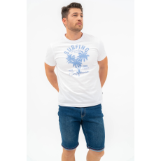 BUDMIL Farmer bermuda nadrág Férfi XXXL szürkés kék 20590145-001251-0799
