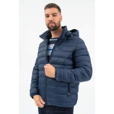 BUDMIL férfi steppelt dzseki, CRAIG25, Kék, 2XL