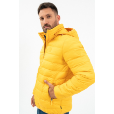 BUDMIL férfi steppelt dzseki, CRAIG25, Sárga, XL