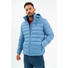 BUDMIL férfi steppelt dzseki, CRAIG25, Világoskék, M