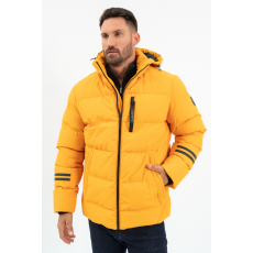 BUDMIL férfi téli kabát, APOLINAR25, Sárga, 3XL