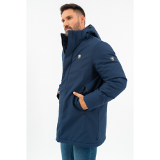 BUDMIL férfi téli kabát, DOUGLAS25, Kék, 3XL