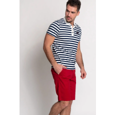 BUDMIL Galléros póló Férfi XXL s.kék-fehér