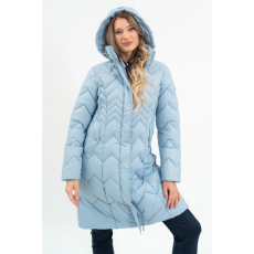 BUDMIL Hosszú téli kabát Női S v.kék 20030558-002252-0299